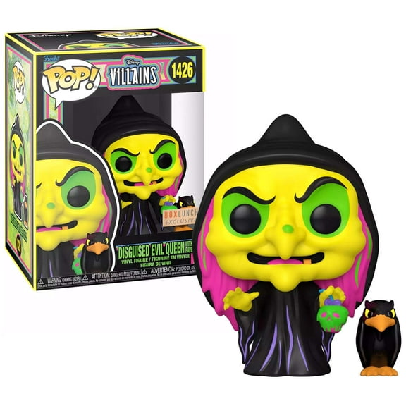 Funko POP! Disney Disguised Evil Queen Vinyl Figure (with Raven)