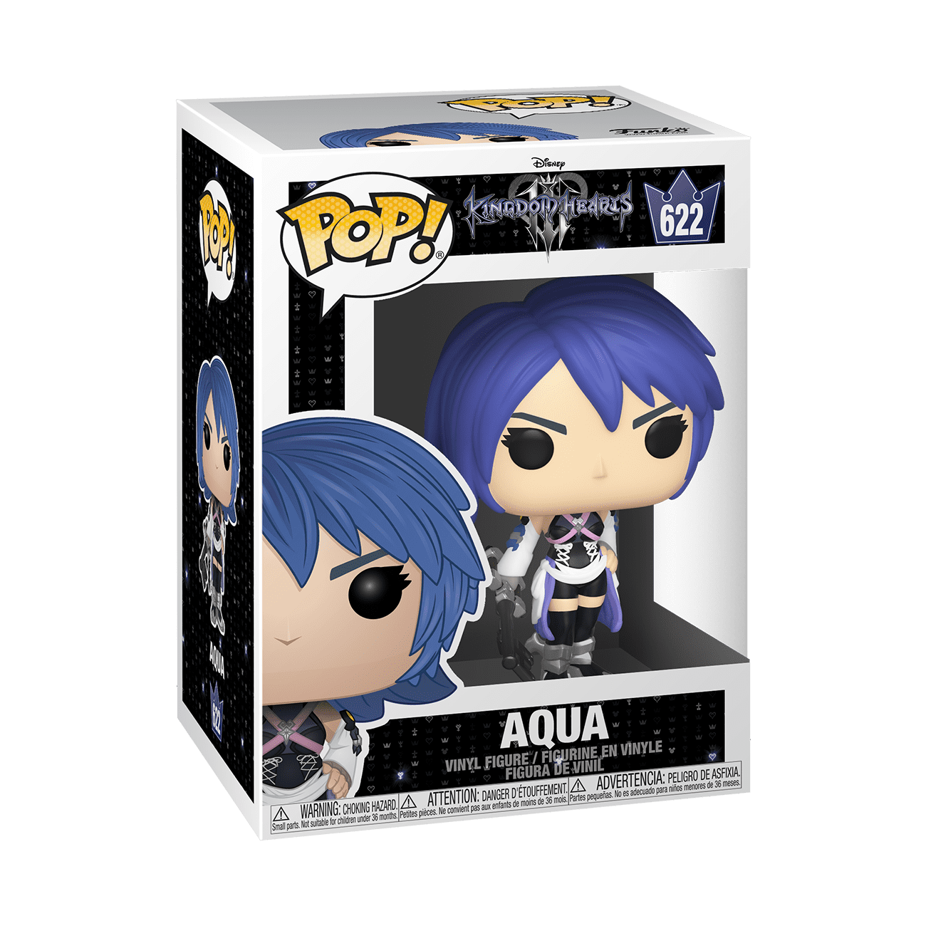 Funko POP Disney: Kingdom Hearts 3 S2 - Aqua - Walmart.com