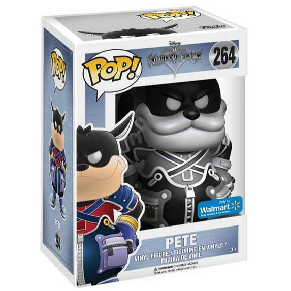 Funko POP! Disney Kingdom Hearts Pete Black and White Vinyl Figure, Walmart Exclusive