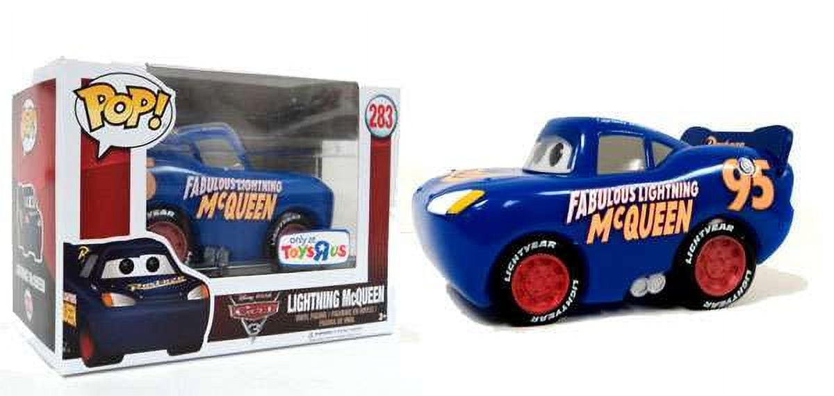 Funko - Disney Cars 3-Lightning McQueen Chromed Figurine Multicolore 13044