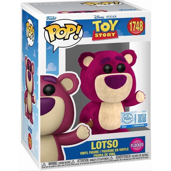 Funko Pop! Lotso (Flocked) Toy Story Exclusive Figure Disney Pixar #1748
