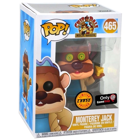 Funko POP! Disney Monterey Jack Vinyl Figure [Cheese-Attack, Chase]