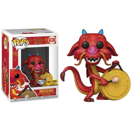 Funko POP! Disney Mushu Vinyl Figure (Diamond Collection)