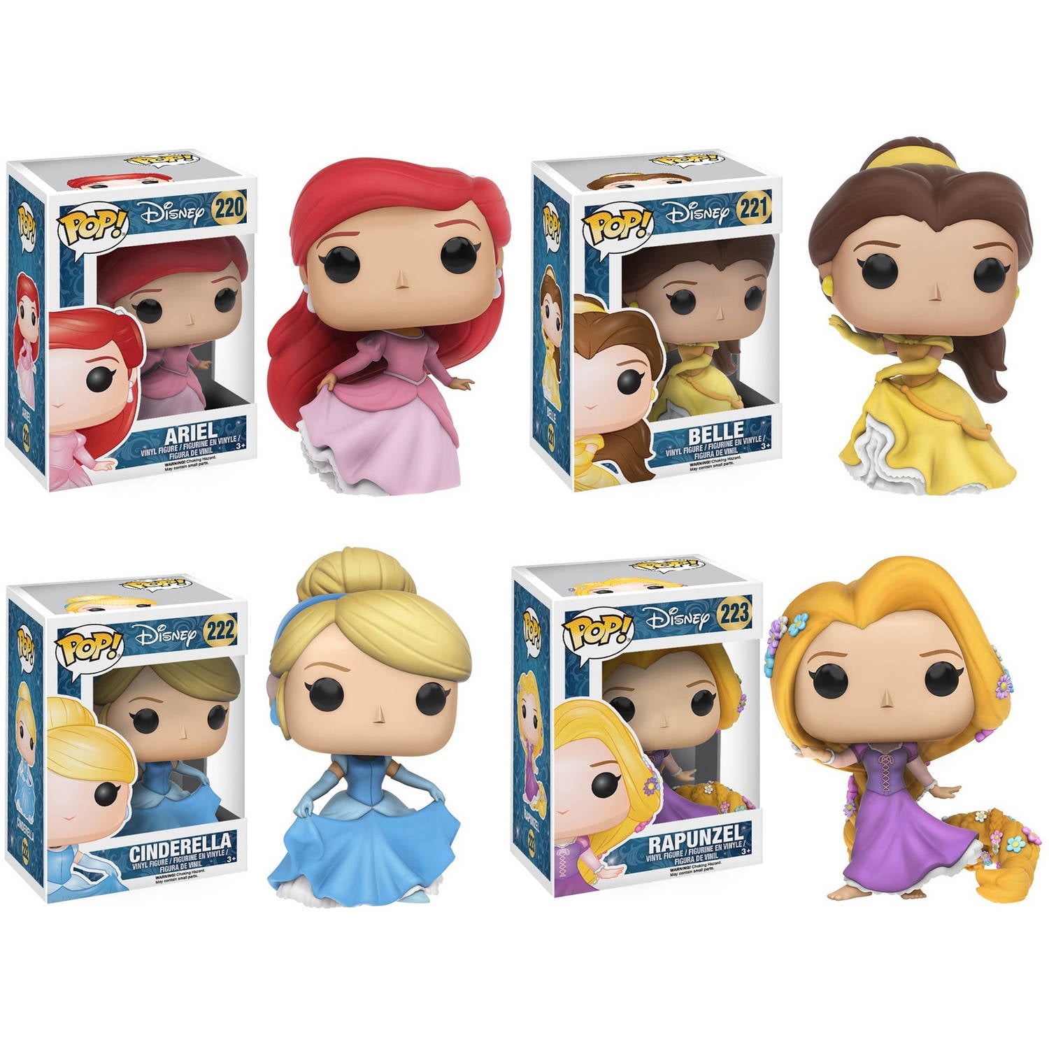 Funko POP! Ultimate Princess Collection - Belle POP & Pin Vinyl