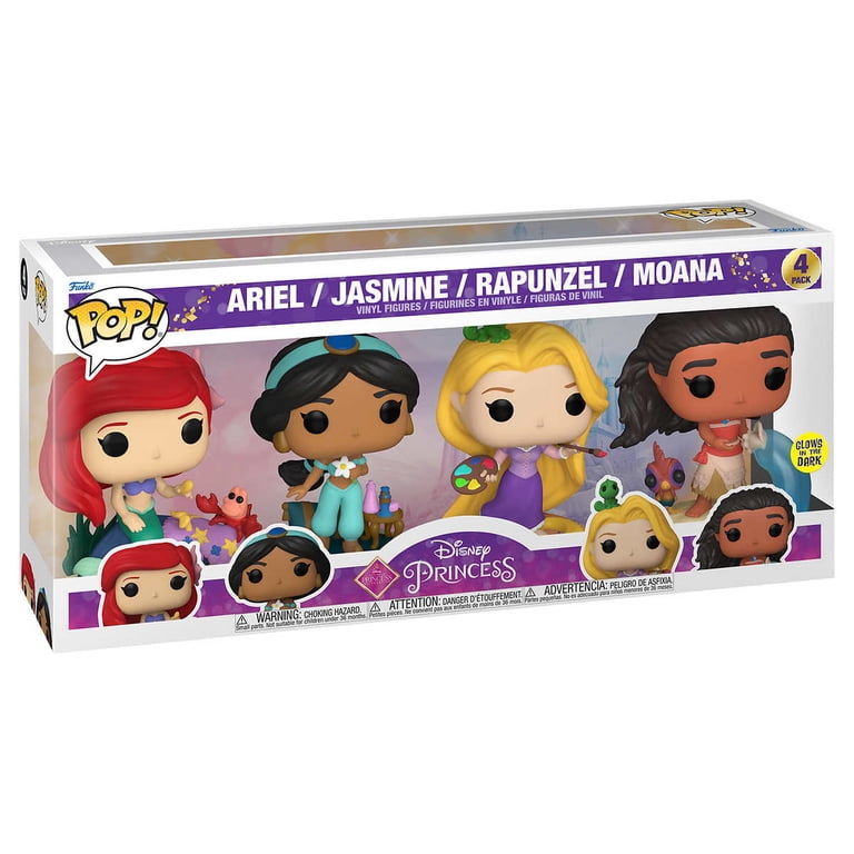 Funko POP! Disney Princess Figure Pack: Ariel, Jasmine, Rapunzel