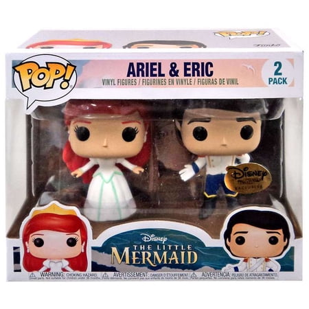 Funko Disney Treasures Exclusive POPs-The Little Mermaid-ARIEL & ERIC 2-Pack
