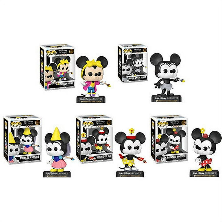 Funko Pop! Disney: Minnie Mouse - 5 Paquete Minnie Pack - Walt