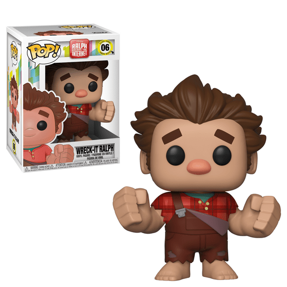Funko POP! Disney: Wreck-It Ralph 2 - Ralph Vinyl Figure, Red/Brown, Collectible Toy for Adults
