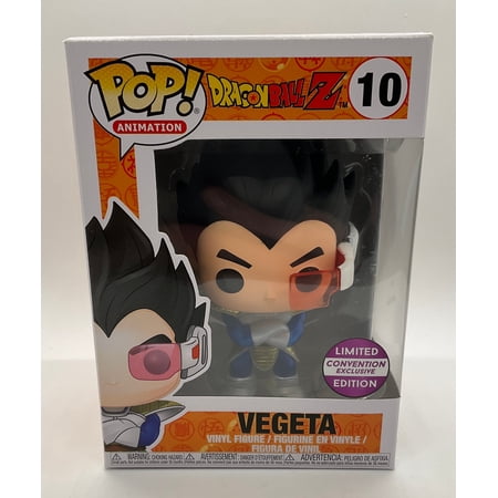 Funko POP! Dragon Ball Z - Metallic Vegeta #10 with Sticker! Convention Exclusive!