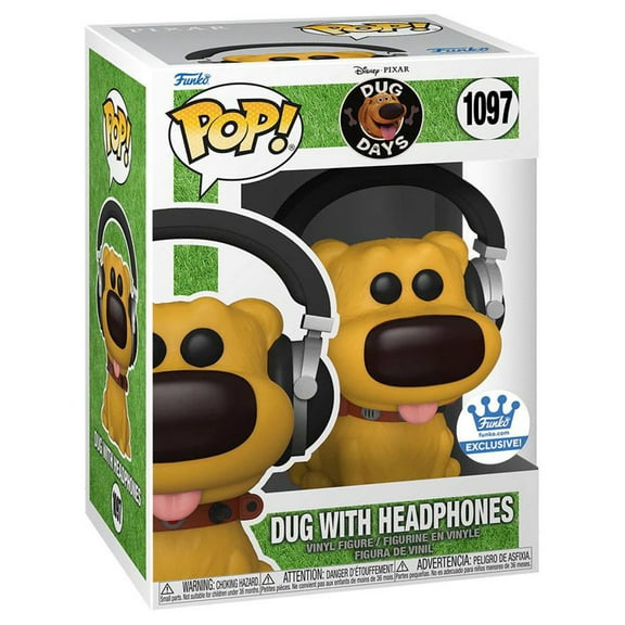 Funko POP! Dug with Headphones Vinyl Figure