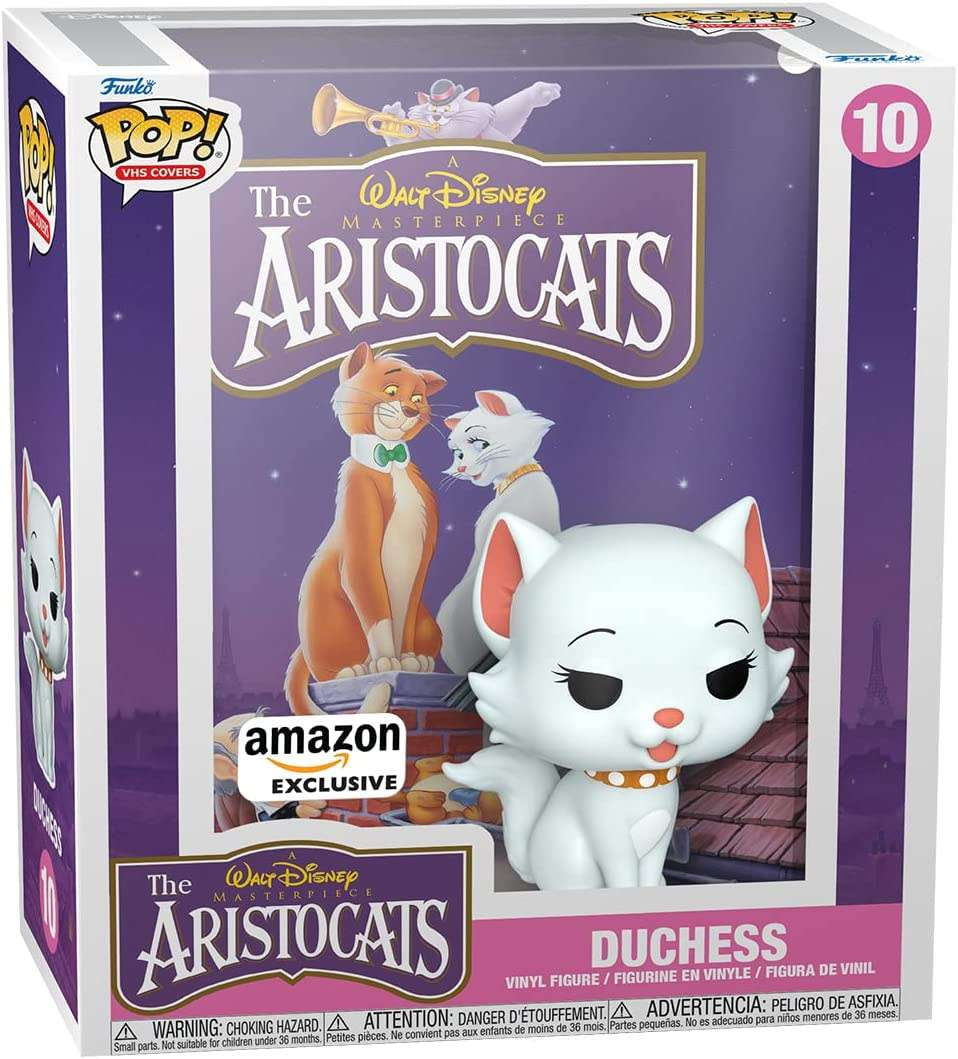 Funko Pop! Bigサイズ DUCHESS ディズニー おしゃれキャット Funko POP! Dvd Cover VHS Disney The Aristocats Duchess Vinyl