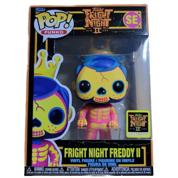 Funko POP! Fright Night II - Fright Night Freddy II LE 1700 [Skeleton, Blacklight] Exclusive