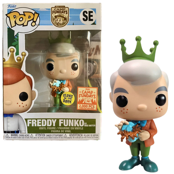 Funko POP! Fundays 2023: Freddy as Mad Hatter Glow in the Dark Limited to 2,000