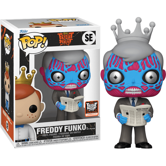 Funko POP! Fundays Fright Night Freddy Funko as They Live Alien LE 1600 Exclusive