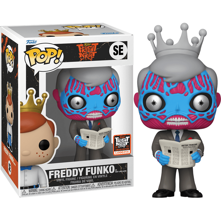 Funko POP! Fundays Fright Night Freddy Funko as They Live Alien LE