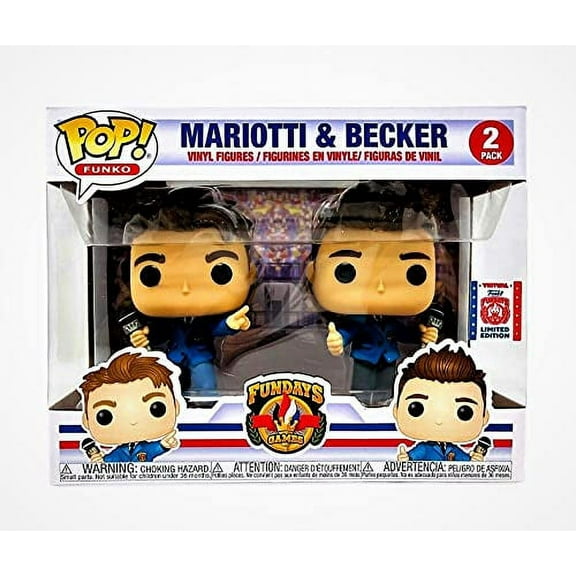 Funko POP! Fundays Mariotti & Becker 2-Pack [Sports Announcers] Exclusive