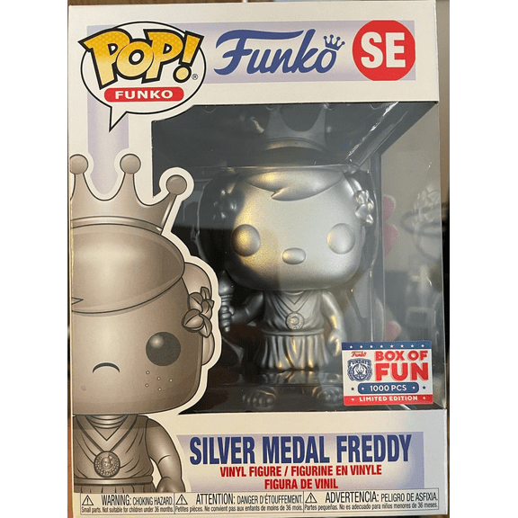 Funko POP! Fundays Silver Medal Freddy SE LE 1000 Exclusive