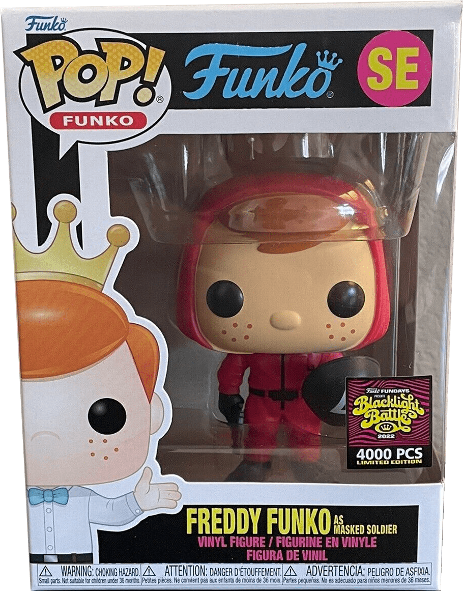 Funko POP! Fundays Squid Game Freddy Funko as Masked Soldier SE [Triangle] LE 4000 Exclusive