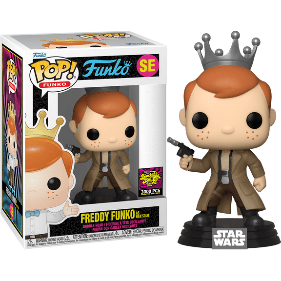 Funko POP! Fundays Star Wars Freddy Funko as Han Solo LE 3000 Exclusive