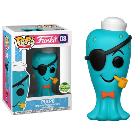 Funko POP! Funko 08 Pulpo ECCC 2018 Funko Spring Convention Excl