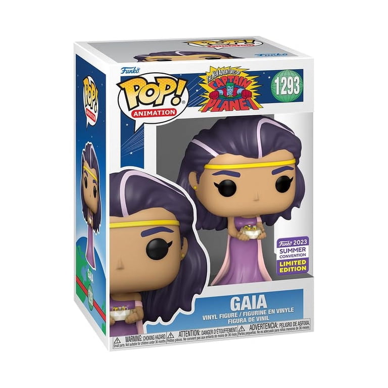 Funko POP! Gaia The New Adventures of Captain Planet #1293 [SDCC