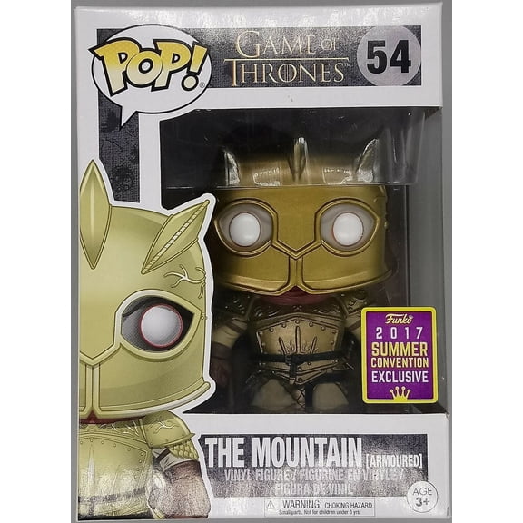 54 The Mountain (Armored) Game of Thrones - 2017 Con Funko POP