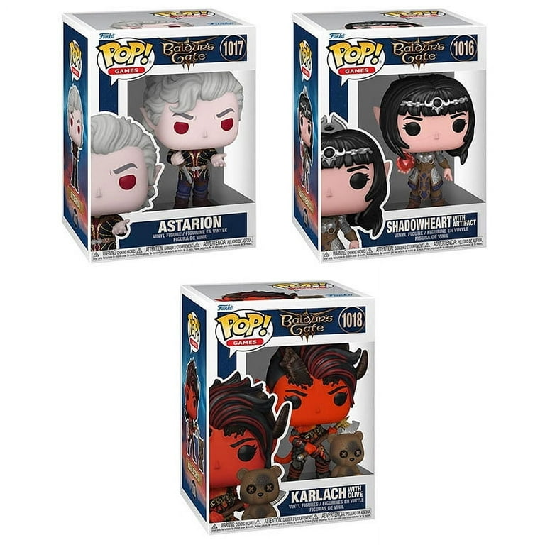 Funko POP! Games Baldur's Gate Vinyl Figures - SET OF 3