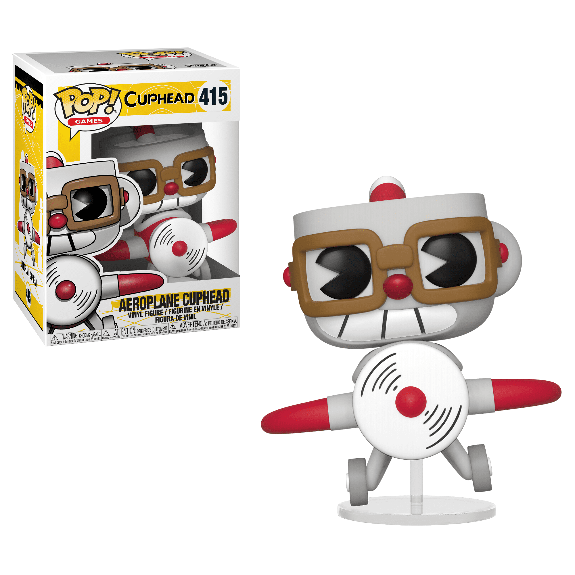 Funko POP! Games: Cuphead S2 Aeroplane Cuphead Philippines Ubuy