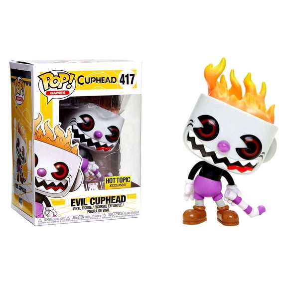 Funko POP! Games Evil Cuphead Vinyl Figure