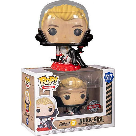 Funko Pop Games 517 Fallout 76 Nuka-Girl GameStop Exclusive Vinyl Figure