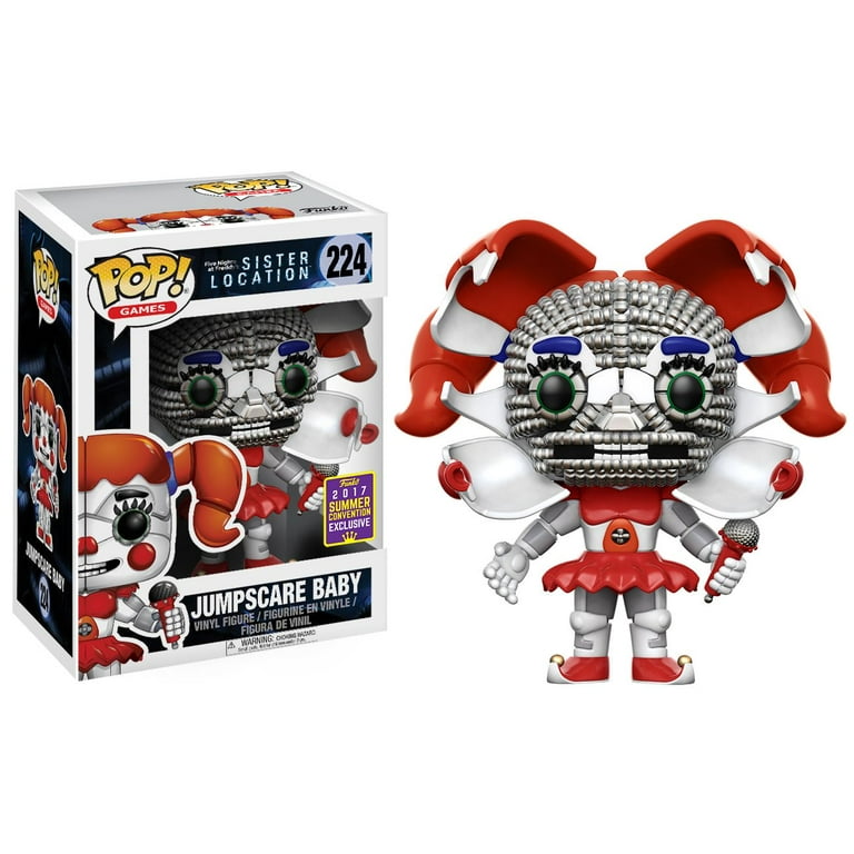 Funko POP! Games Five Nights at Freddy's Sister Location: Jumpscare Baby  Summer (Convention Exclusive), Vinyl Figure 