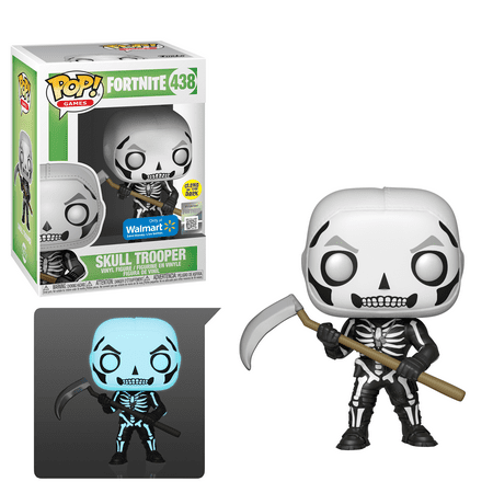 Funko POP! Games: Fortnite S3 - Skull Trooper (Glow) - Walmart Exclusive