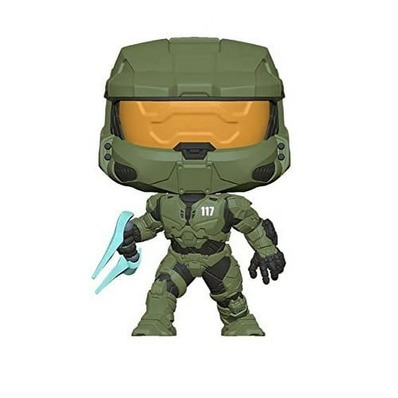 Funko Pop Jumbo Halo Master Chief with Energy Sword and Grappleshot Vinyl Figure
