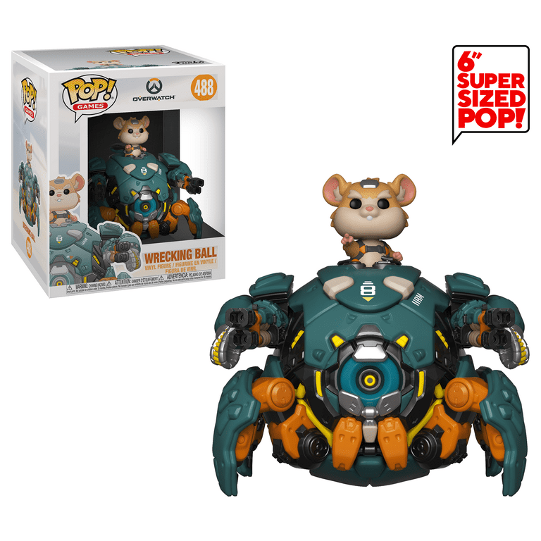 レッキングボール　Funko POPGAMES!　オーバーウォッチフィギュア Funko POP! Games: Overwatch S5 - 6