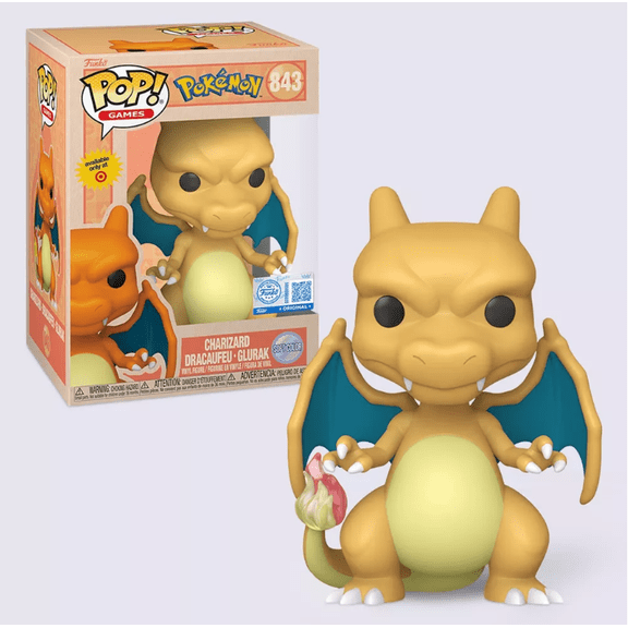 Funko Pop! Pokemon Charizard (Soft Color) Exclusive Figure #843