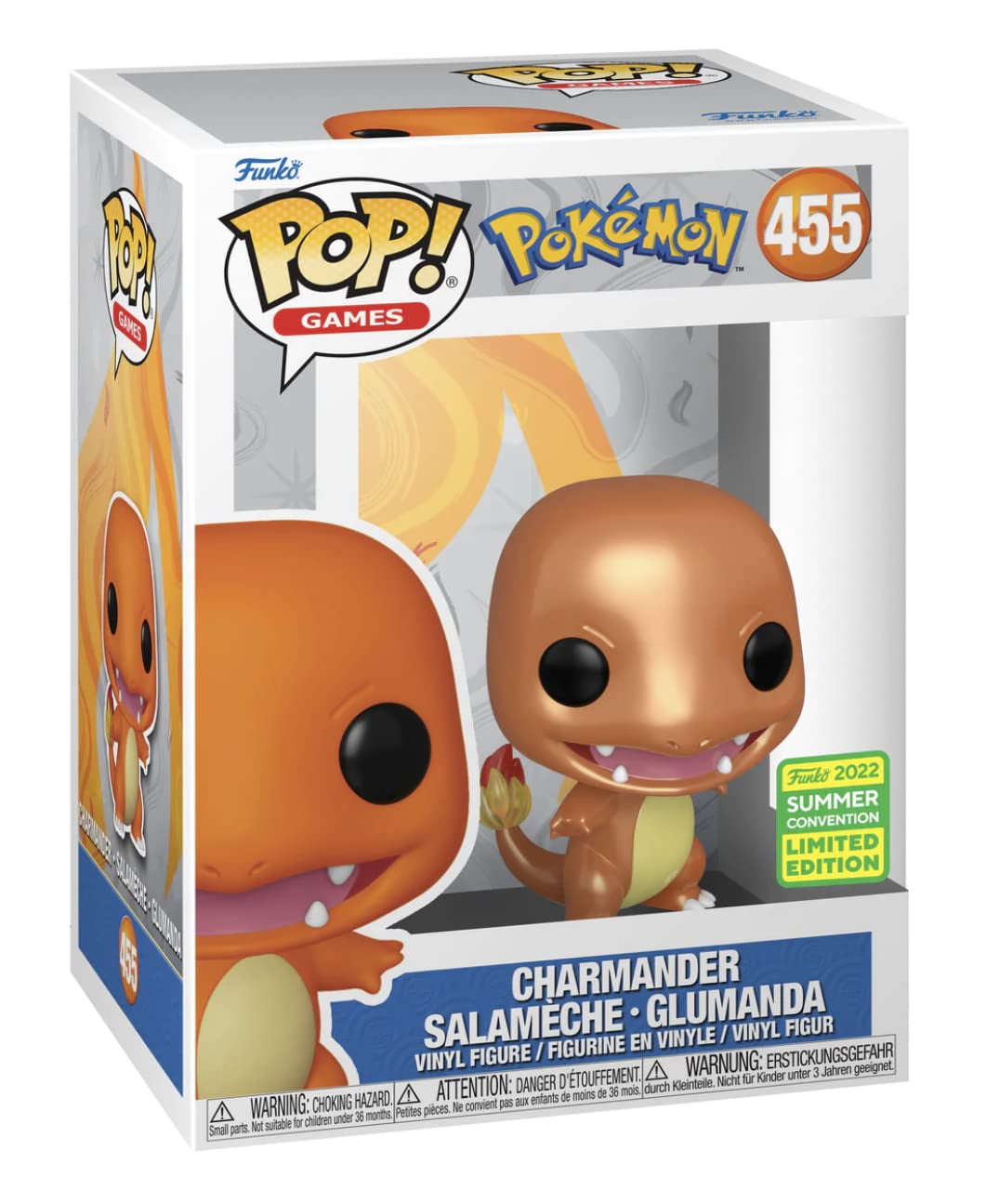 Figurine Pop! Pokémon Salamèche XL 456 FUNKO