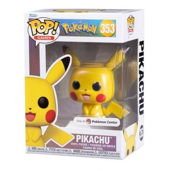 Funko POP!-Games-Pokemon-Pikachu # 353 (Pokemon Center Exclusive)