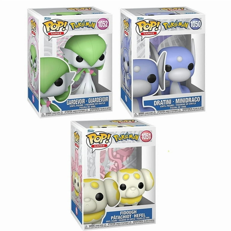 Funko POP! Games - Pokemon S17 Vinyl Figures - SET OF 3 [Gardevoir