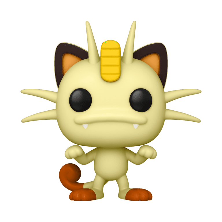 Funko POP! Games: Pokemon S6 - Meowth Figure - Walmart.com