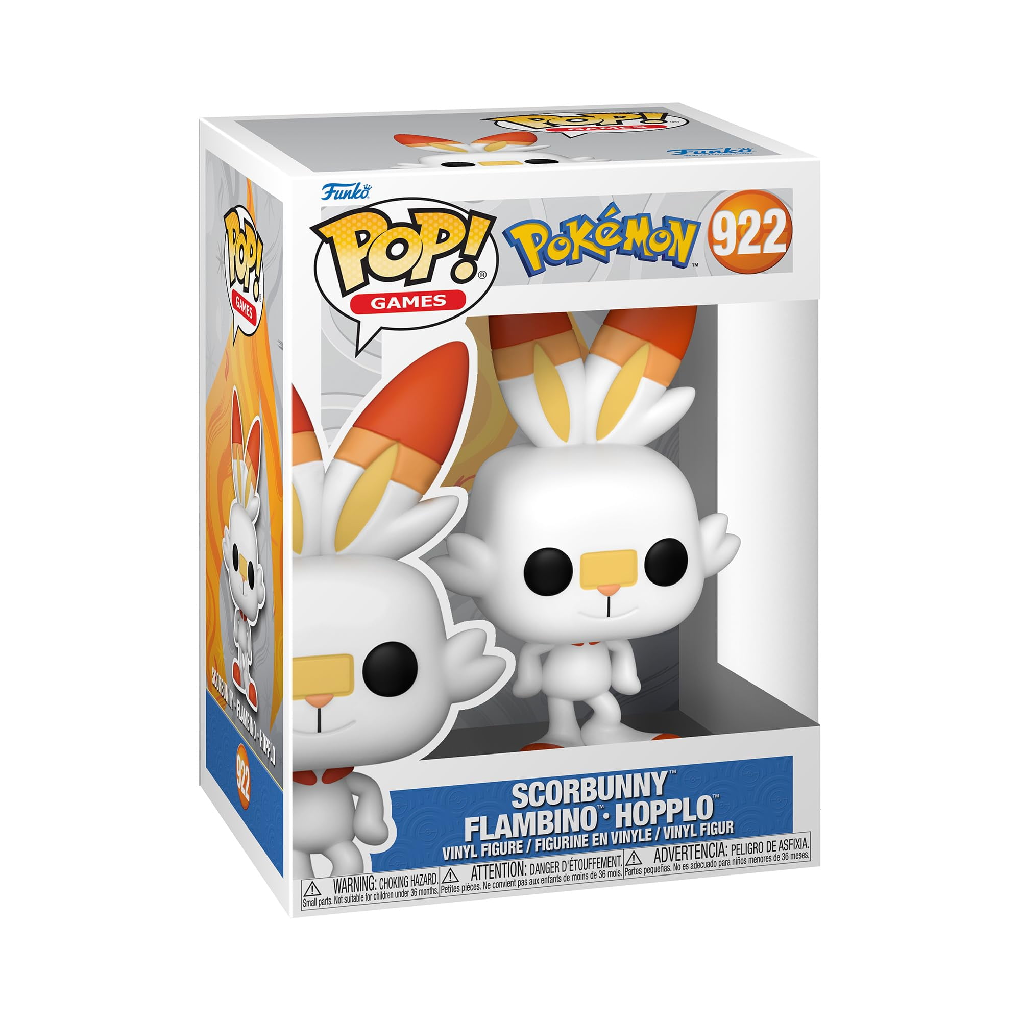 Funko POP! Games: Pokemon - Scorbunny - Collectable Vinyl Figure