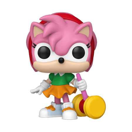 Funko POP Games: Sonic- Amy Rose eith Possible Chase Collectible Vinyl Figure