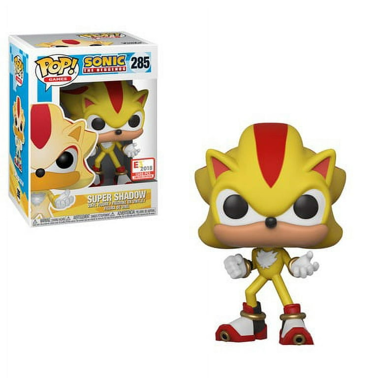 Funko Pop! Games Sonic The Hedgehog Shadow the Hedgehog (Super) E3  Exclusive Figure #285 - US