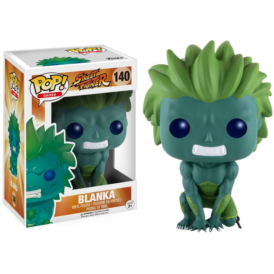 Funko POP! Games Street Fighter, Blanka, Blue/Green Variant