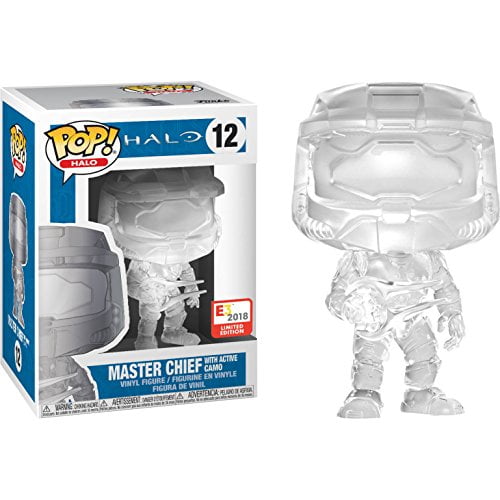 Funko POP! Halo Master Chief Vinyl Figure [Active Camo] - Walmart.com