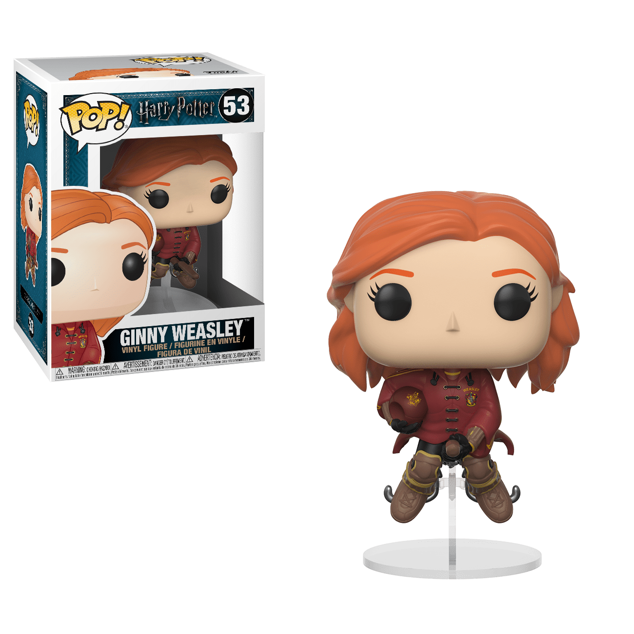 Funko POP! Harry Potter: Ginny on Broom, Vinyl Figure - Walmart.com, image size:1300x1300
