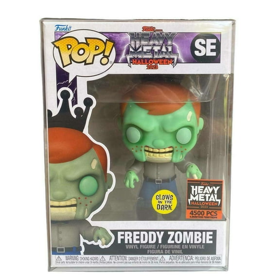 Funko POP! Heavy Metal Halloween 2023 Freddy Zombie Glow LE 4500