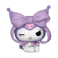 thumbnail image 1 of Funko POP! Hello Kitty And Friends #128 Kuromi w/ Protector 9500 LE, 1 of 6