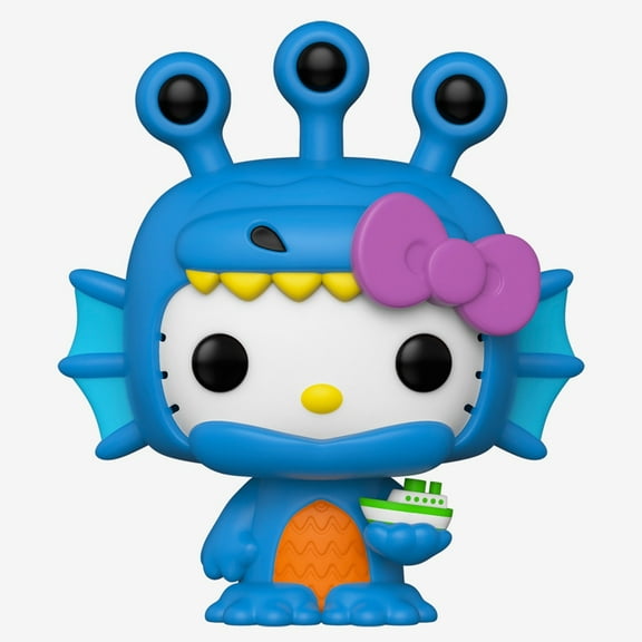 Funko POP! Hello Kitty Vinyl Figure, Blue, 15'' H