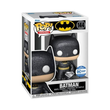 Funko POP! Heroes DC Batman #144 [Diamond Glitter] Exclusive