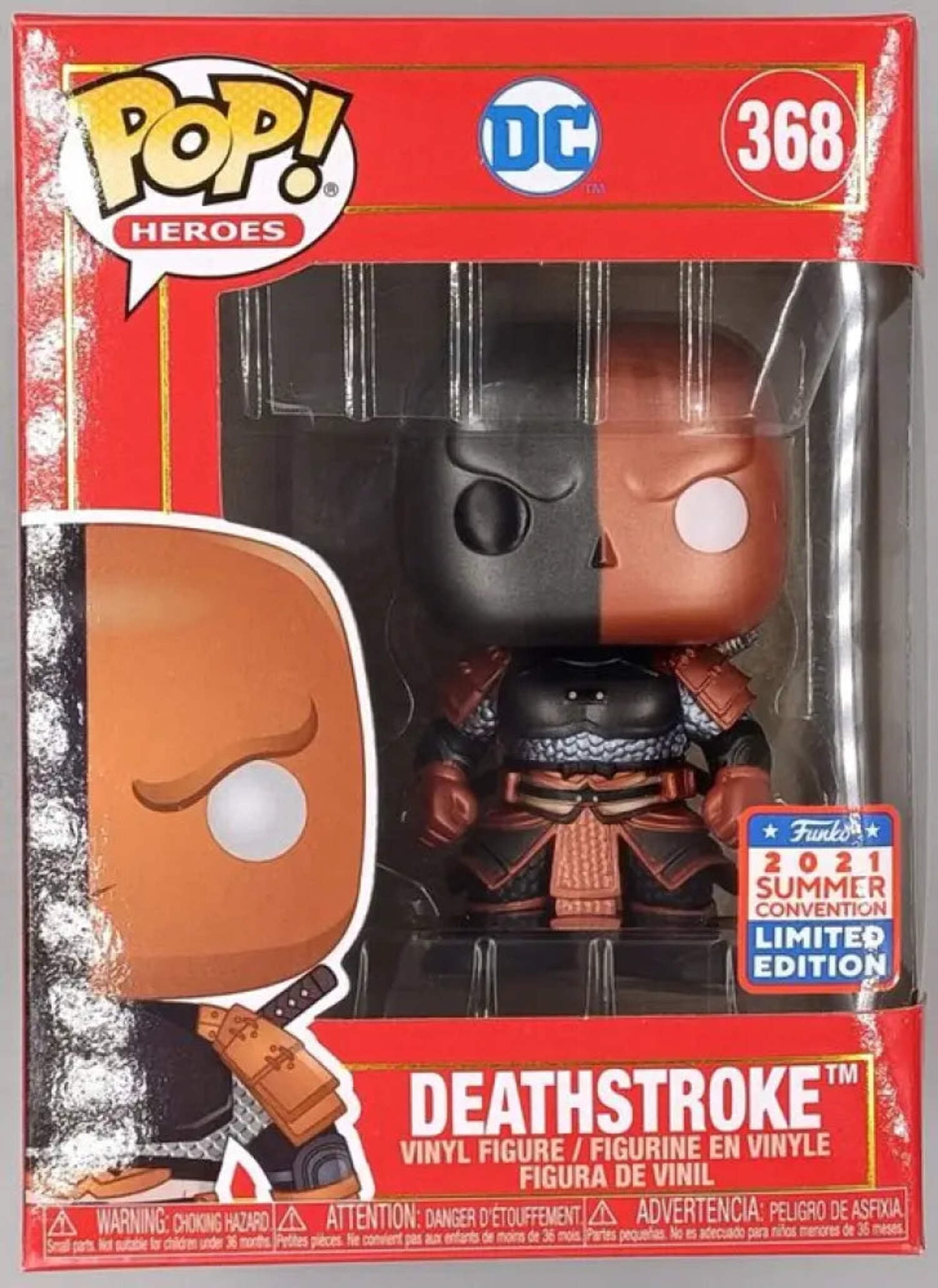 368 Deathstroke Metallic - DC - 2021 Con China Ltd Ed Funko